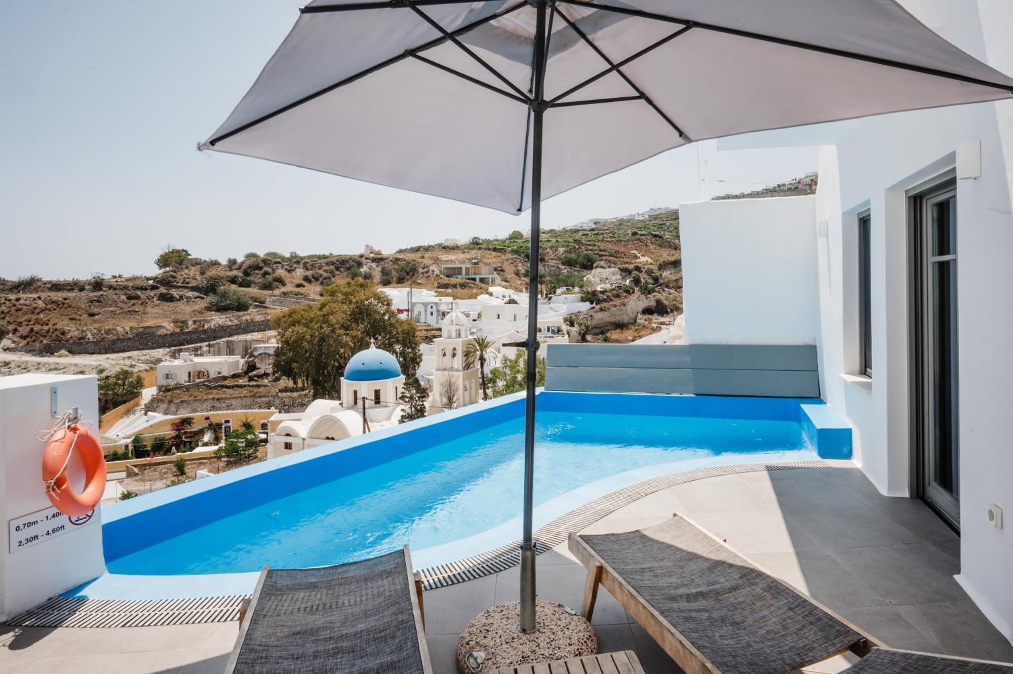 Amphitrite Suites Santorini Vóthon Buitenkant foto