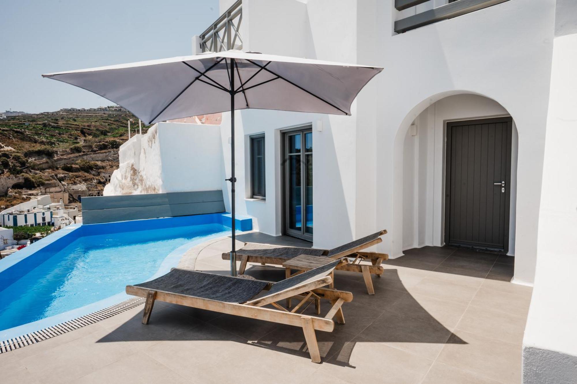 Amphitrite Suites Santorini Vóthon Kamer foto